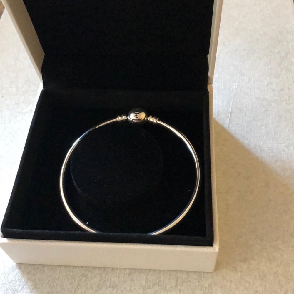 Bangle silver bracelet